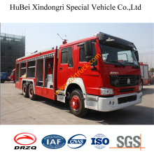 11ton HOWO Dry Powder Fire Truck Euro3